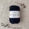 Finch by Fiddlesticks – colour Navy (6208), a durable 10 ply cotton yarn ideal for crochet, knitting, and home projects.