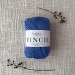 Finch by Fiddlesticks – colour Cornflower (6249), a durable 10 ply cotton yarn ideal for crochet, knitting, and home projects.
