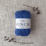 Finch by Fiddlesticks – colour Cornflower (6249), a durable 10 ply cotton yarn ideal for crochet, knitting, and home projects.
