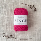 Finch by Fiddlesticks – colour Fuschia (6238), a durable 10 ply cotton yarn ideal for crochet, knitting, and home projects.