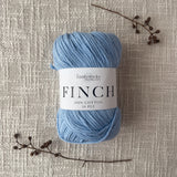Finch by Fiddlesticks – colour Sky Blue (6216), a durable 10 ply cotton yarn ideal for crochet, knitting, and home projects.