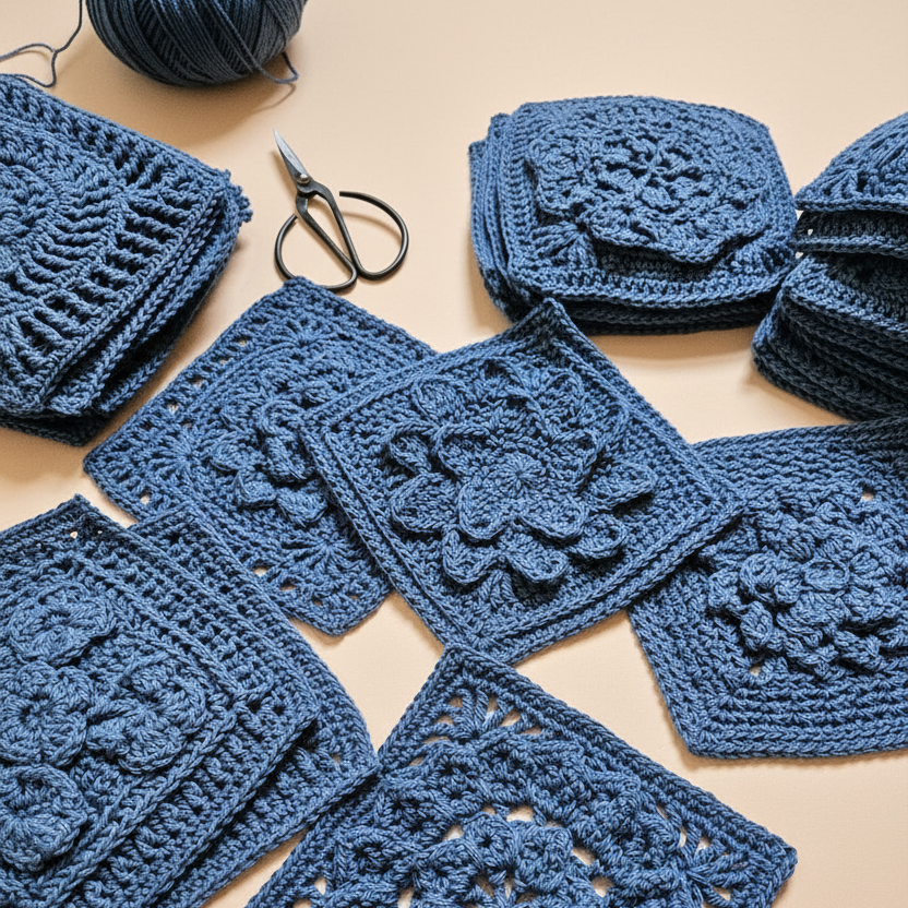 Shelley Husband crochet workshop at That Yarn Place Samford Brisbane Queensland granny square skills class
