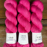 NNK Hand-Dyed Yarn - Merino Silk Cashmere Yarn - 4 ply Fingering