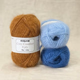 Heirloom Cosy Comfort 8 Ply Wool, Silk, Alpaca blend Luxury Yarn