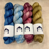 Circus Tonic Kit - Portobello Road Shawl & Gemstone Scarf Yarn Pack