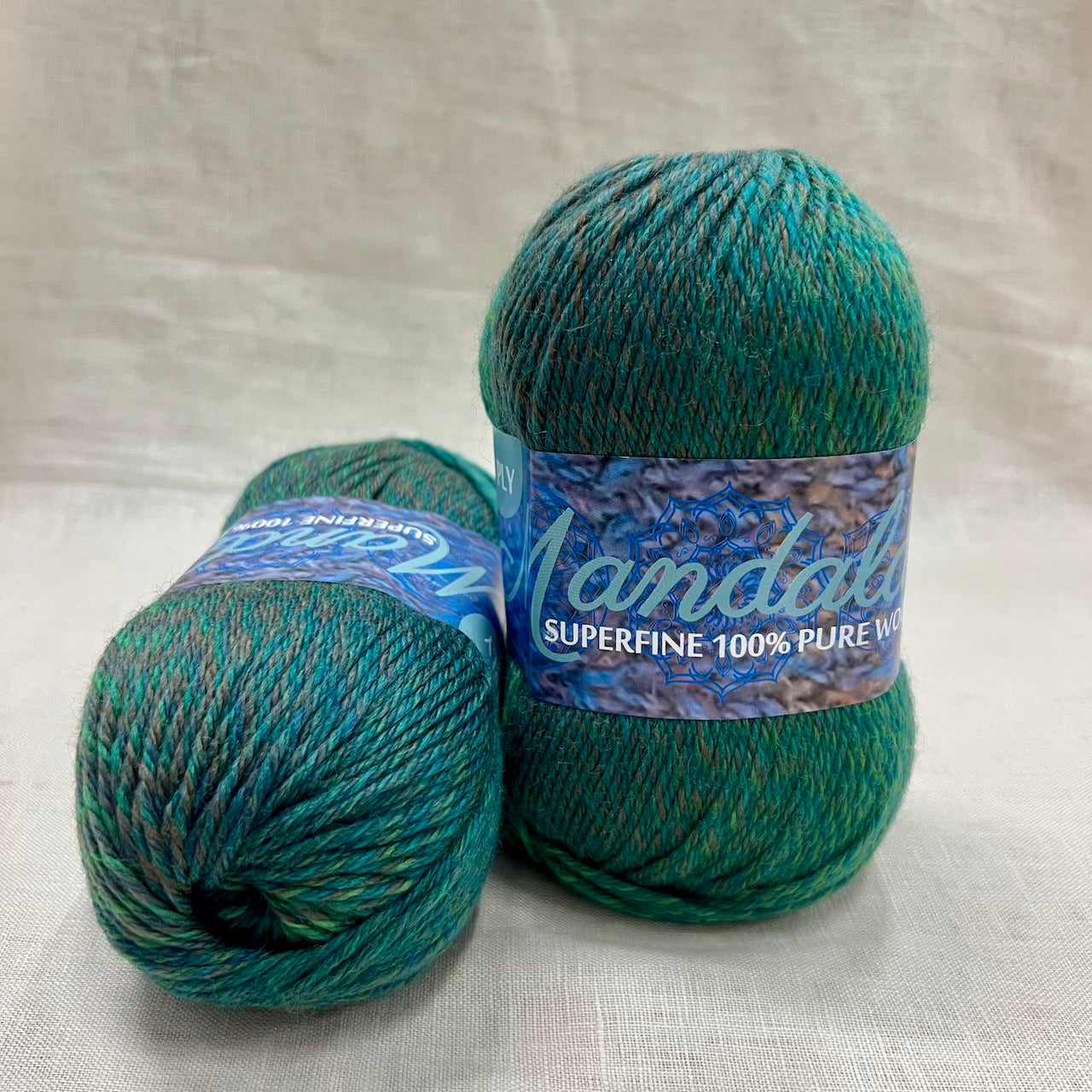 Countrywide Yarns - Mandala 8 ply/DK - 100% superfine wool - Jade Greens