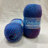 Countrywide Yarns - Mandala 8 ply/DK - 100% superfine wool - Blue/Rust/Aqua