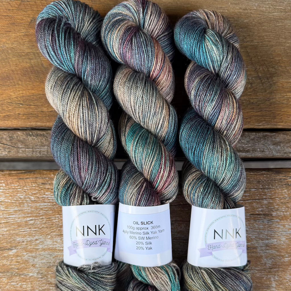 NNK - Merino Silk Yak Yarn - 4 ply / Fingering