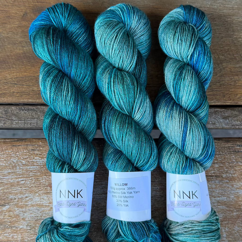 NNK - Merino Silk Yak Yarn - 4 ply / Fingering