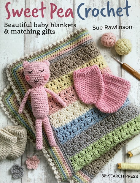 Book - Sweet Pea Crochet Beautiful Baby Blankets