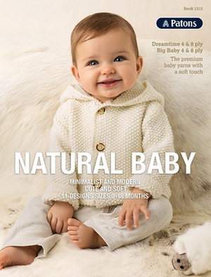 Pattern - Patons Natural Baby - 11 Designs for 0-18 months