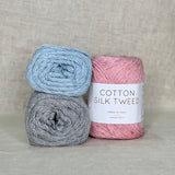 Laines du Nord Cotton Silk Tweed Luxury Yarn