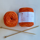 Laines du Nord Cotton Silk Tweed Luxury Yarn