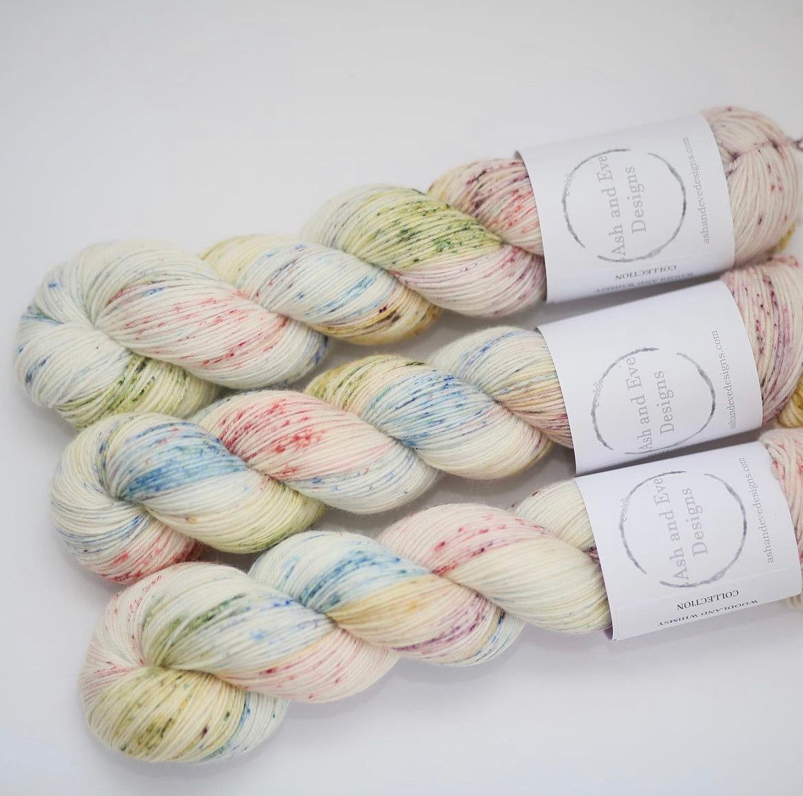 Ash & Eve Woodland Whimsy Collection - Merino/Bamboo 4 ply Fingering Yarn