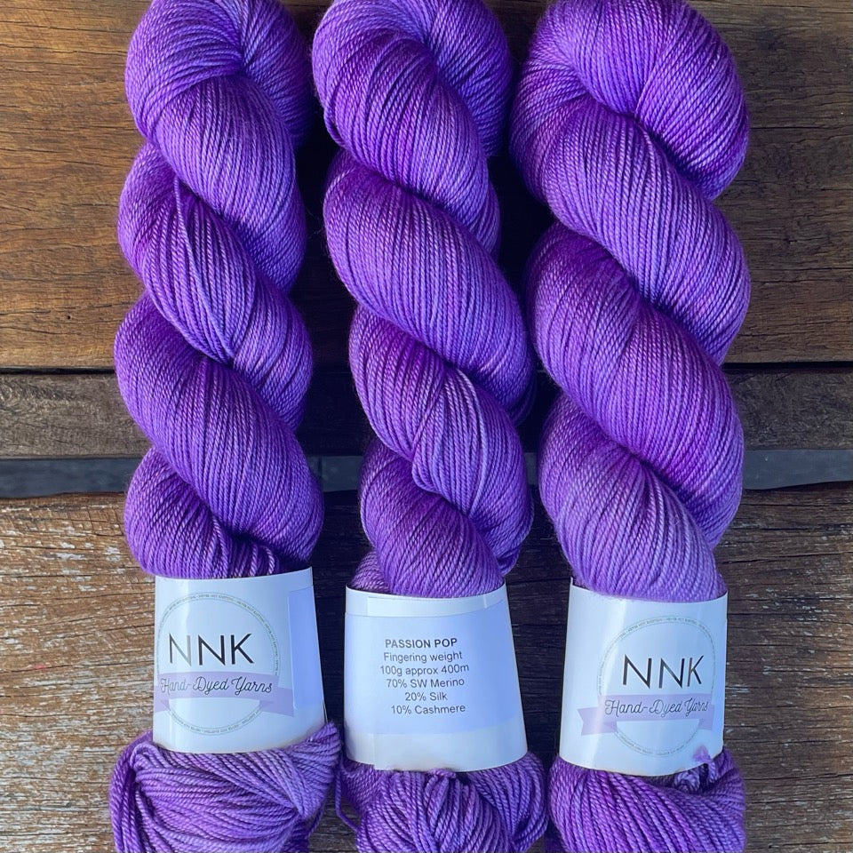 NNK - Merino Silk Cashmere Yarn - 4 ply / Fingering