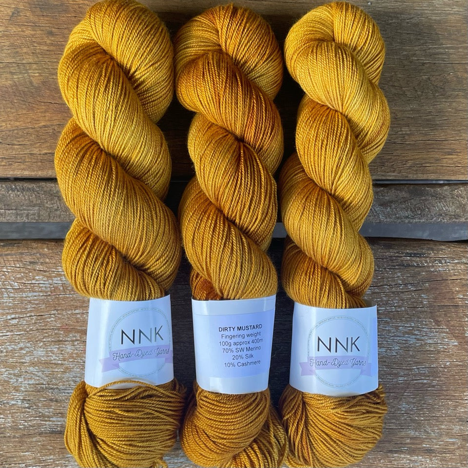 NNK - Merino Silk Cashmere Yarn - 4 ply / Fingering