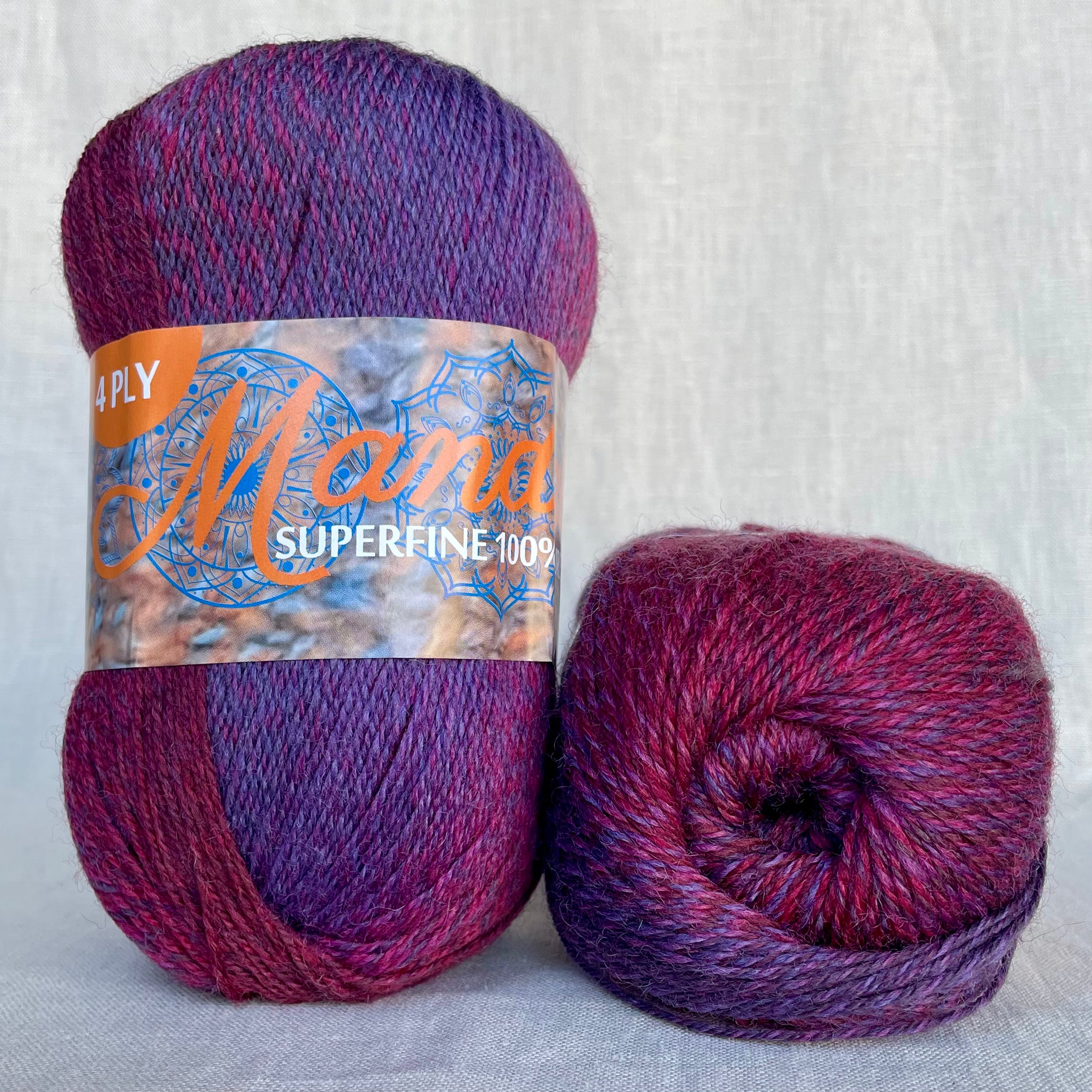 Countrywide Yarns - Mandala 4 ply fingering - 100% wool