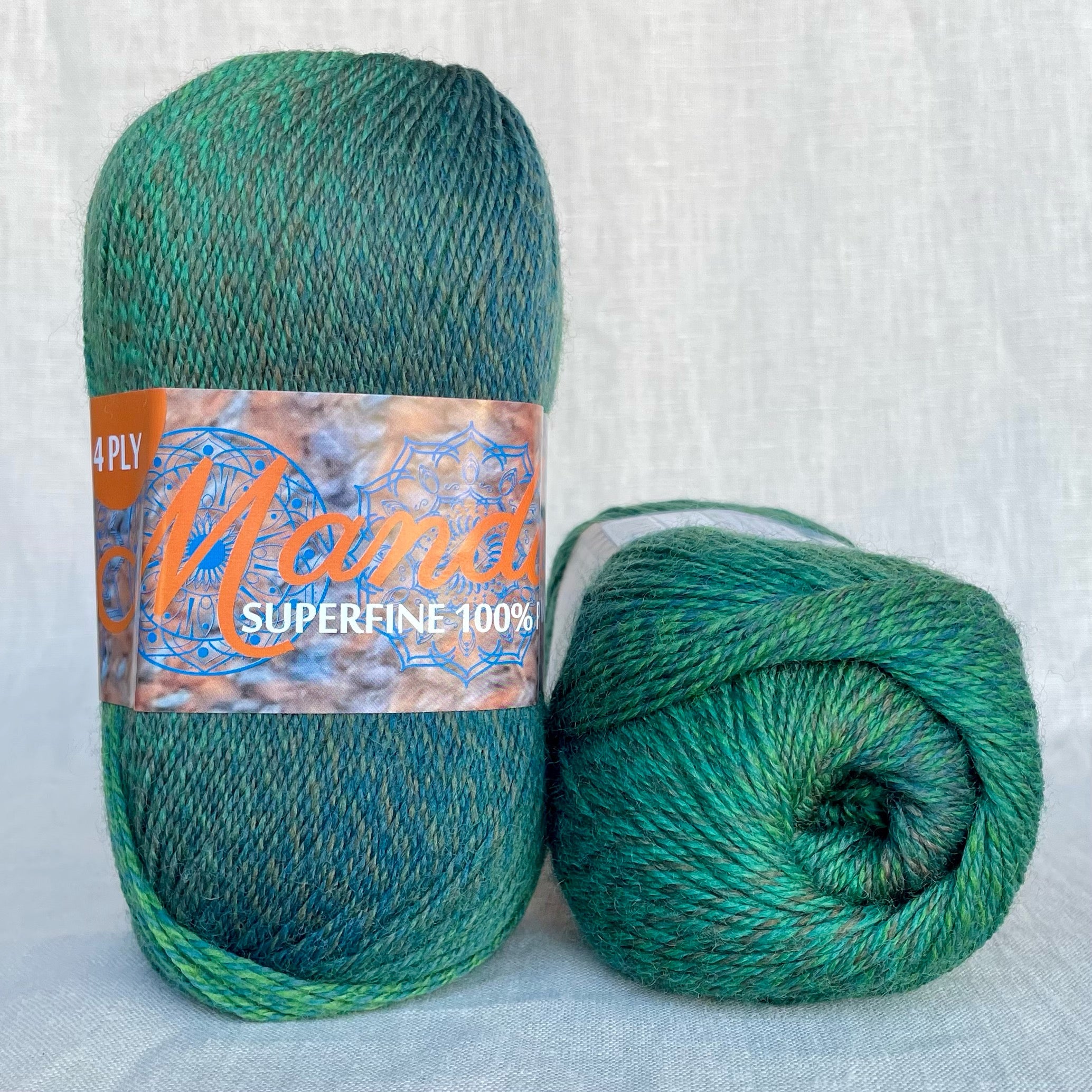 Countrywide Yarns - Mandala 4 ply fingering - 100% wool