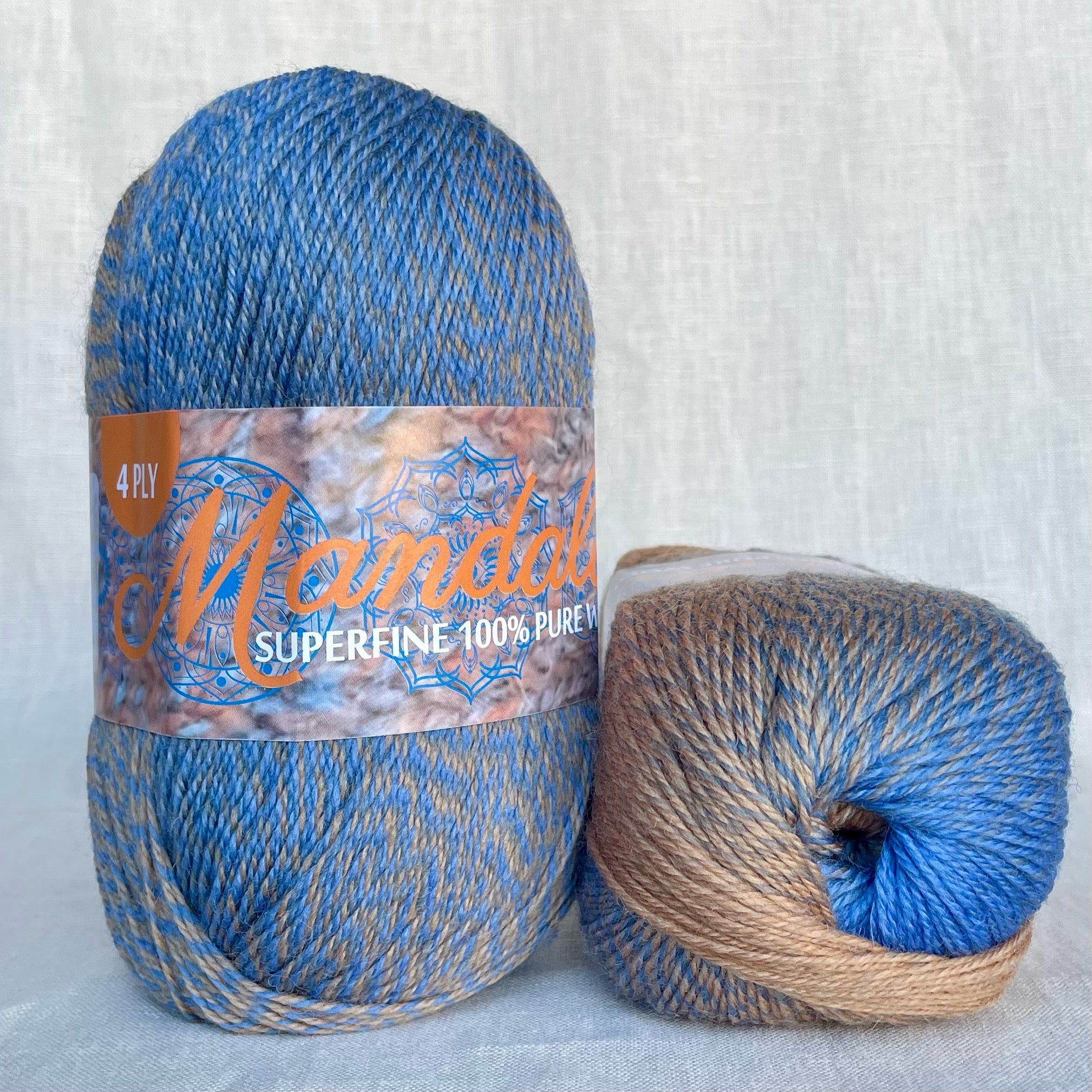Countrywide Yarns - Mandala 4 ply fingering - 100% wool