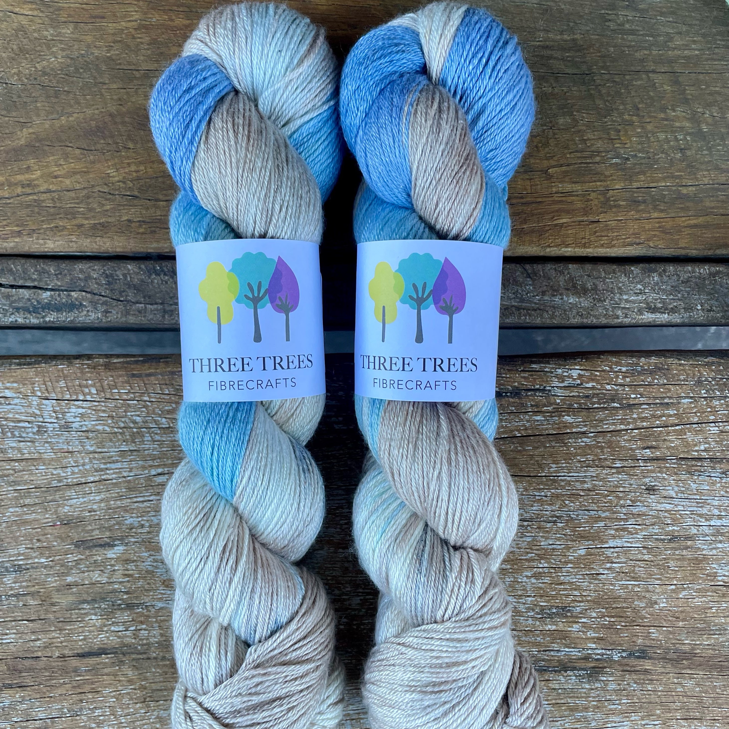 Three Trees Mersilk Assigned Pooling 4 ply yarn