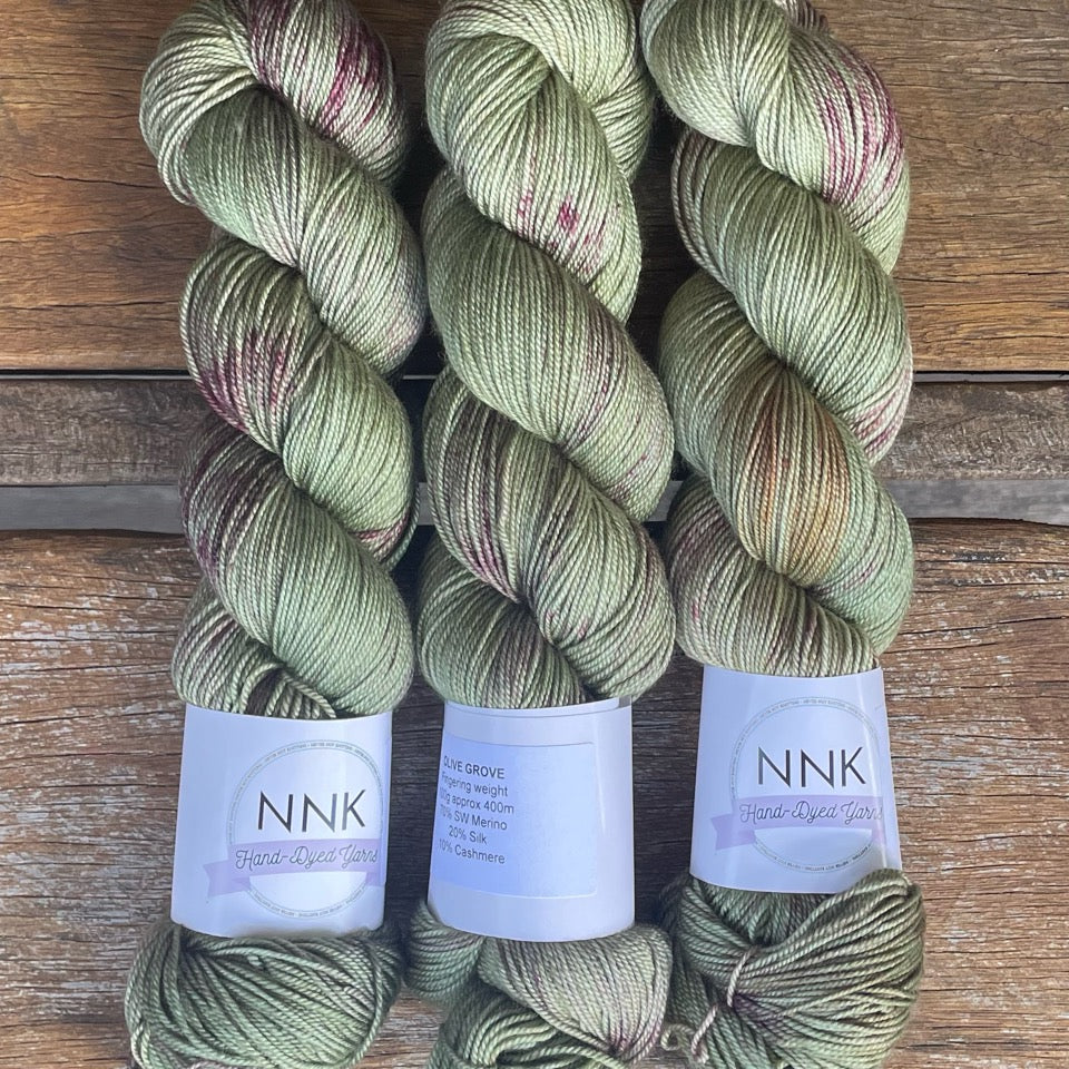 NNK - Merino Silk Cashmere Yarn - 4 ply / Fingering