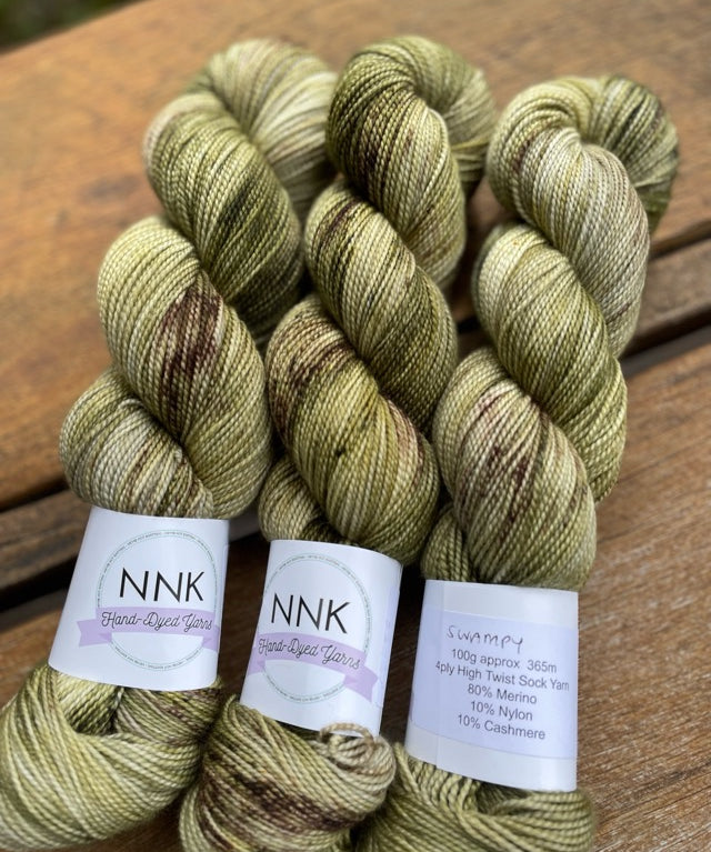 NNK - Merino Cashmere Nylon Sock Yarn - 4 ply / Fingering