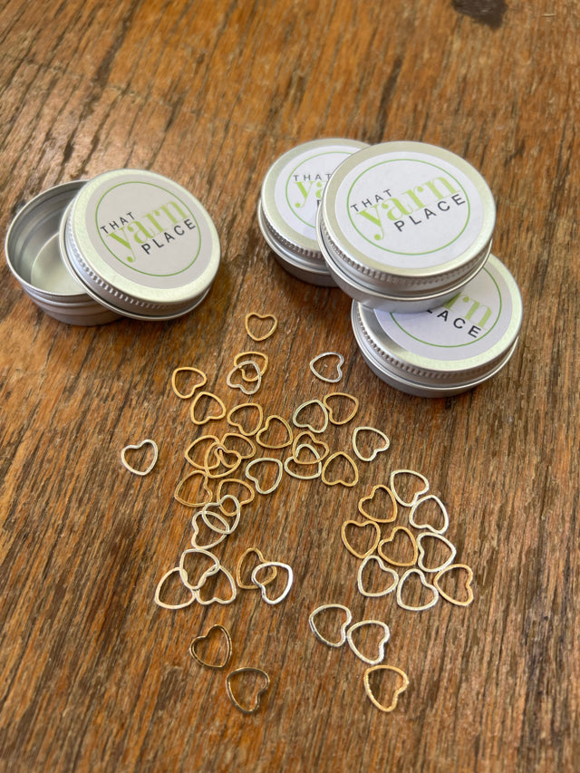 That Yarn Place Heart Shaped Stitch Markers