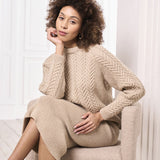 Rowan Mode Pattern - Holme & Sandringham skirt & Sweater Set
