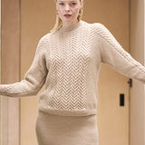 Rowan Mode Pattern - Holme & Sandringham skirt & Sweater Set
