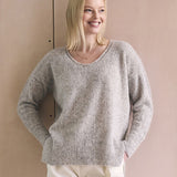 Rowan Mode Pattern - Titchwell Scoop Neck Sweater
