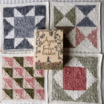 Imagination Quilt crochet design by Meema Makes shown as a Maker’s Club project at That Yarn Place.