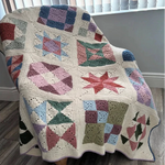 Imagination Quilt crochet pattern by Meema Makes featured in March Maker’s Club at That Yarn Place Samford.