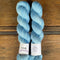 Frosted -  NNK Fingering weight 4 ply Merino Silk Cashmere.  Perfect for garments, accessories, shawls, wraps, scarves. Knitting and crochet.  Learn to knit and learn to crochet with this luxury yarn. Hand dyed in Brisbane Australia by an independent dyer.