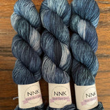 NNK Hand-Dyed Yarn - Merino Silk Cashmere Yarn - 4 ply Fingering