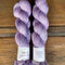 Luscious Lilac-  NNK Fingering weight 4 ply Merino Silk Cashmere.  Perfect for garments, accessories, shawls, wraps, scarves. Knitting and crochet.  Learn to knit and learn to crochet with this luxury yarn. Hand dyed in Brisbane Australia by an independent dyer.