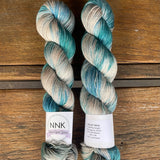 NNK Hand-Dyed Yarn - Merino Silk Cashmere Yarn - 4 ply Fingering