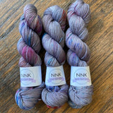 NNK Hand-Dyed Yarn - Merino Silk Cashmere Yarn - 4 ply Fingering