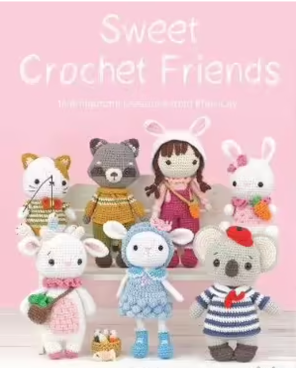 Sweet Crochet Friends - 16 amigurumi patterns