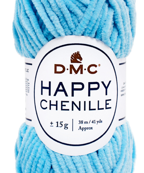 DMC Happy Chenille mini balls & patterns