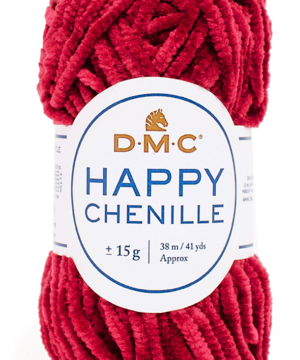 DMC Happy Chenille mini balls & patterns