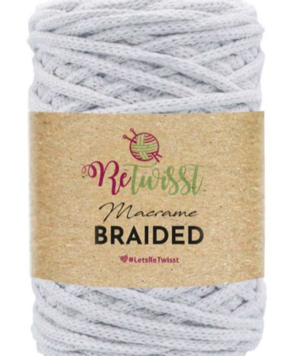 Retwisst Macrame Braided Cord - 4.00 mm