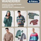 Patons Wanderer - Knit designs using 8 ply