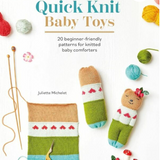 Book - Quick Knit Baby toys - 20 Beginner friendly patterns for knitted baby comforters