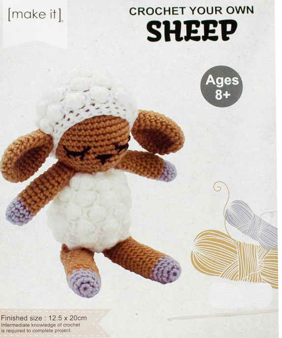DIY Crochet Make & Play Little Sheep | Sheep DIY Crochet