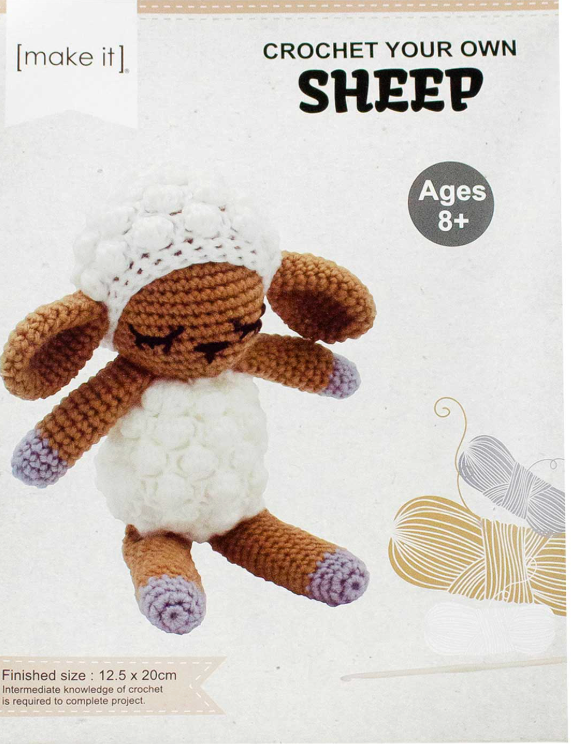 DIY Crochet Make & Play Little Sheep | Sheep DIY Crochet