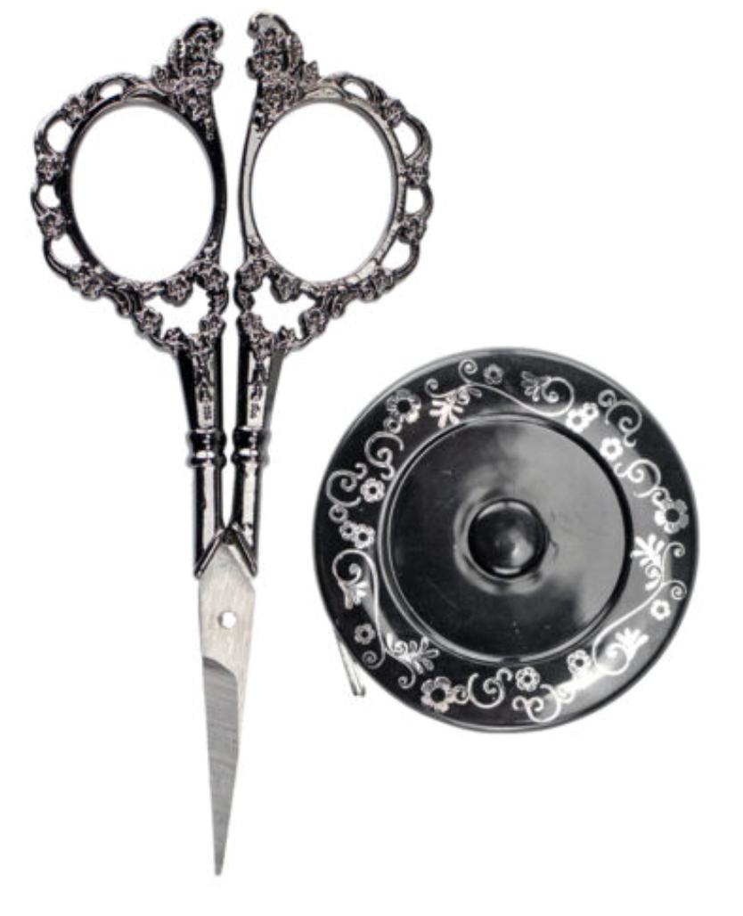 Klasse Deluxe Embroidery Scissors & Tape Measure Set
