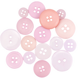 Trimits Craft Buttons - Pastel Collection