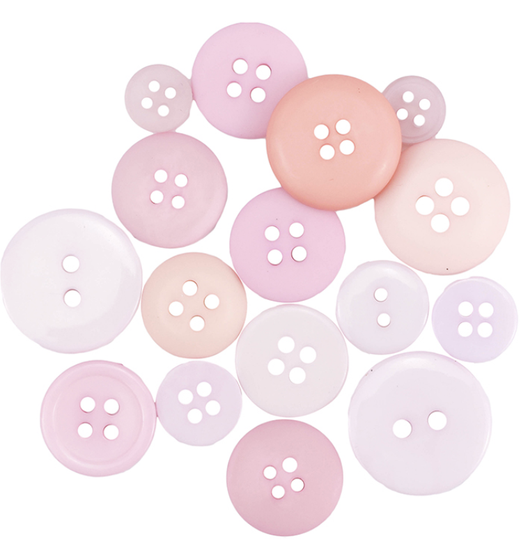 Trimits Craft Buttons - Pastel Collection