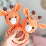 Amigurumi Baby Rattle - Handmade in Brisbane
