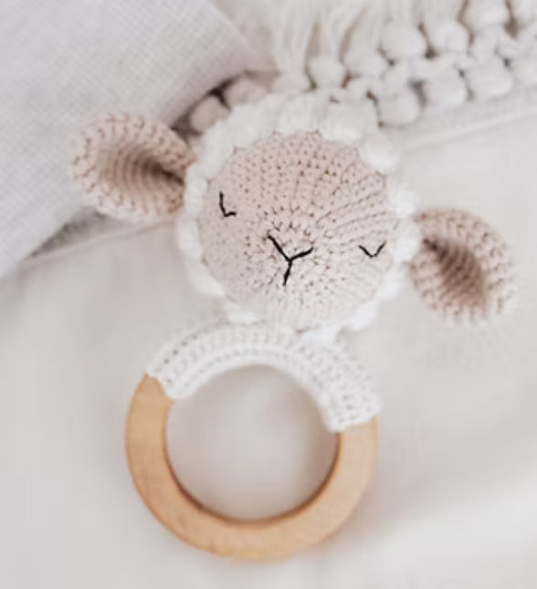 Amigurumi Baby Rattle - Handmade in Brisbane